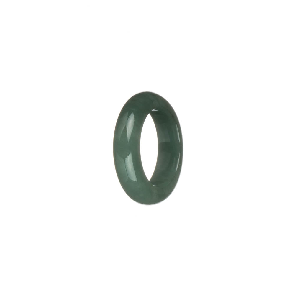 Genuine Green Jadeite Jade Band - US 7