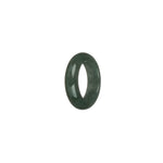 Genuine Green Burma Jade Ring - US 5.75