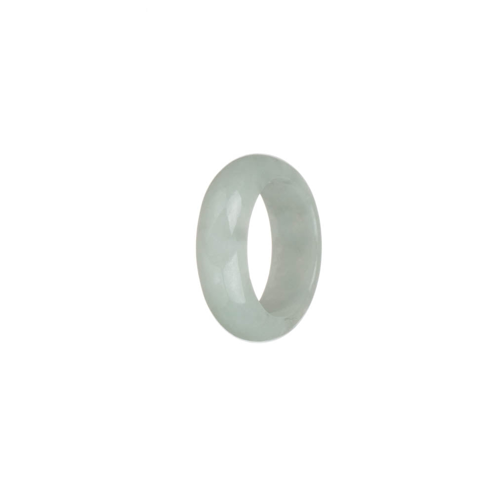 Authentic White Jade Ring- US 8
