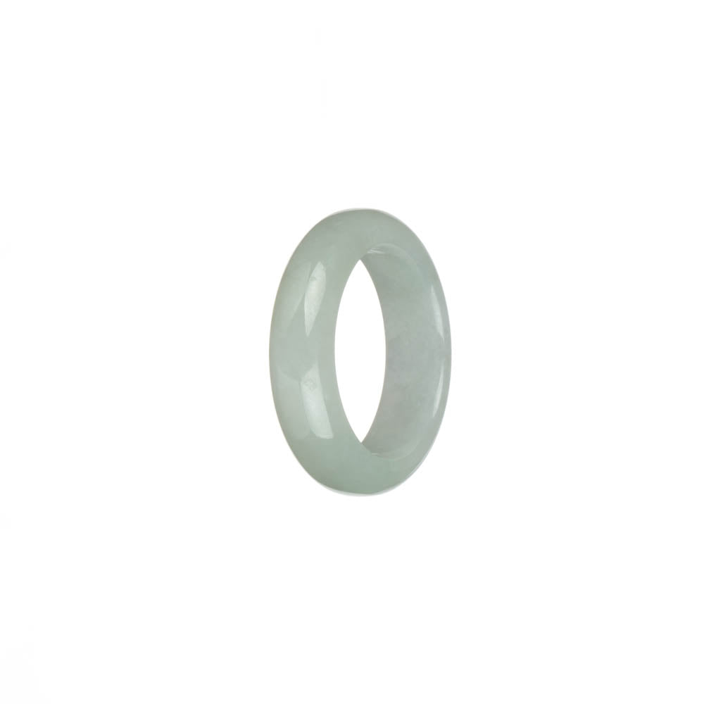 Genuine White Jade Ring- US 9.5