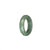 Authentic Green Jade Ring - US 9.5