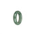 Authentic Green Jade Ring - US 9.5