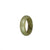 Certified Olive Green Jade Band - US 9.75