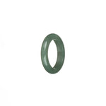 Authentic Green Burmese Jade Ring - US 8