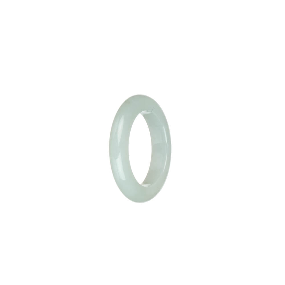 Genuine White Jade Ring- US 7