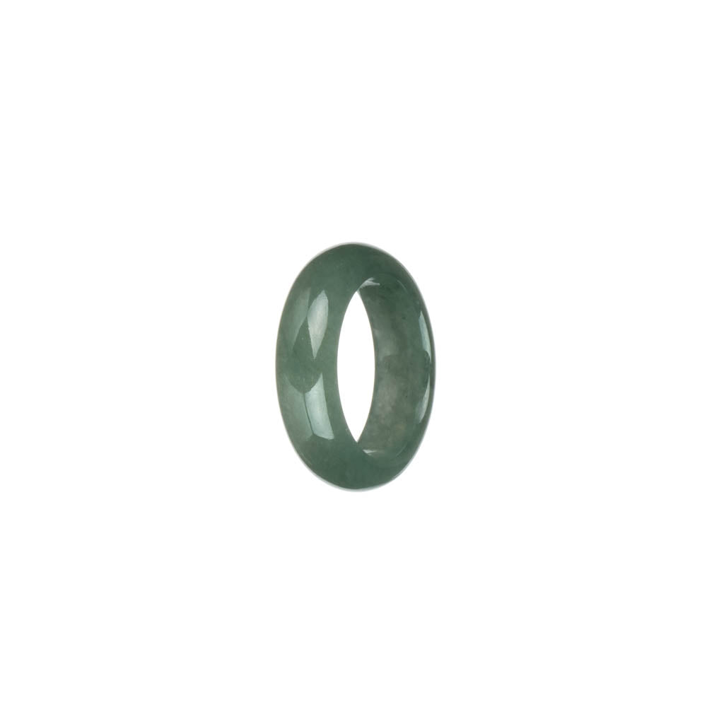 Authentic Green Jadeite Jade Band - US 6