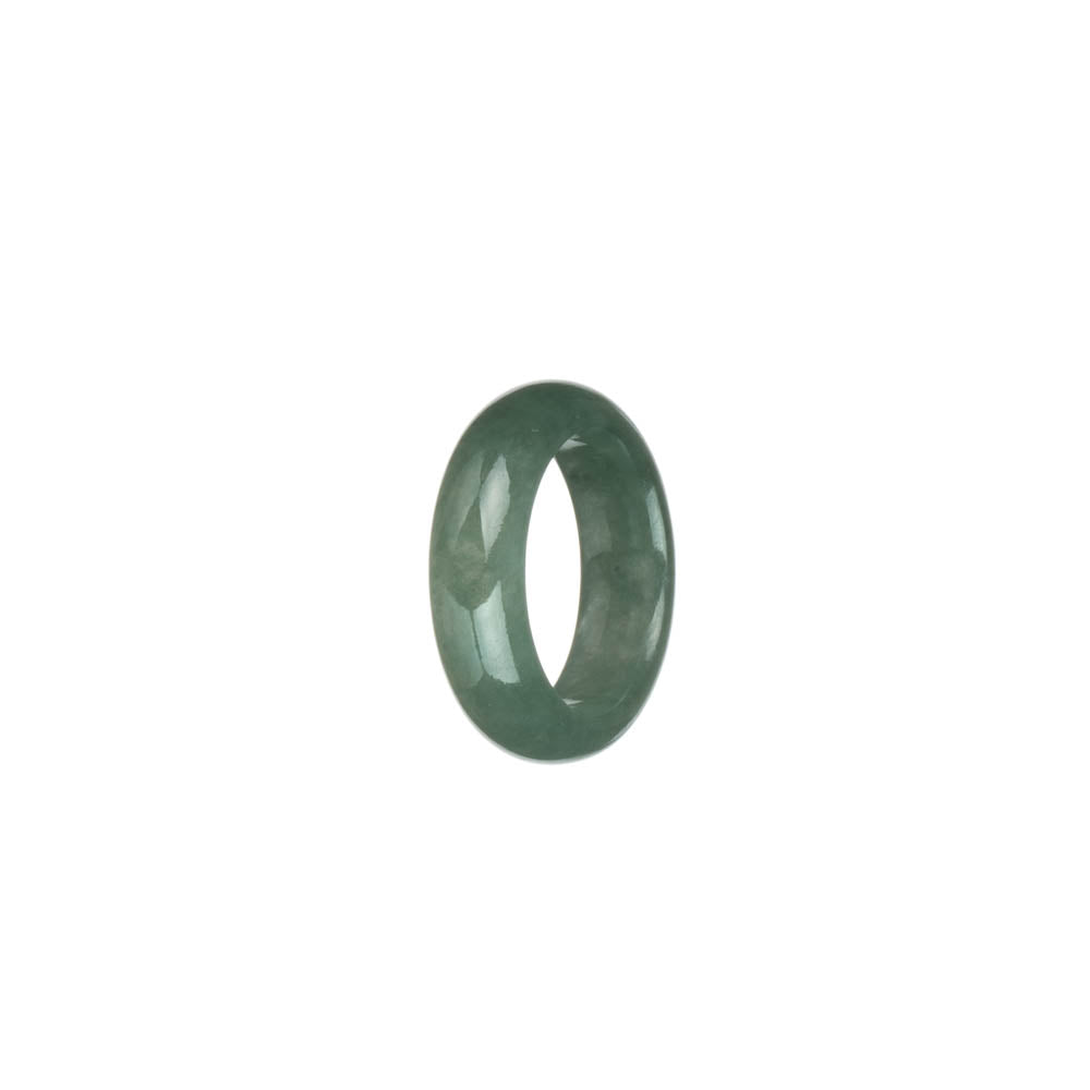 Authentic Green Jadeite Jade Band - US 6