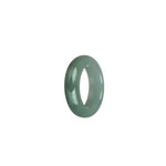 Genuine Green Burma Jade Ring - US 7