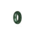 Real Green Burma Jade Ring - US 6.75