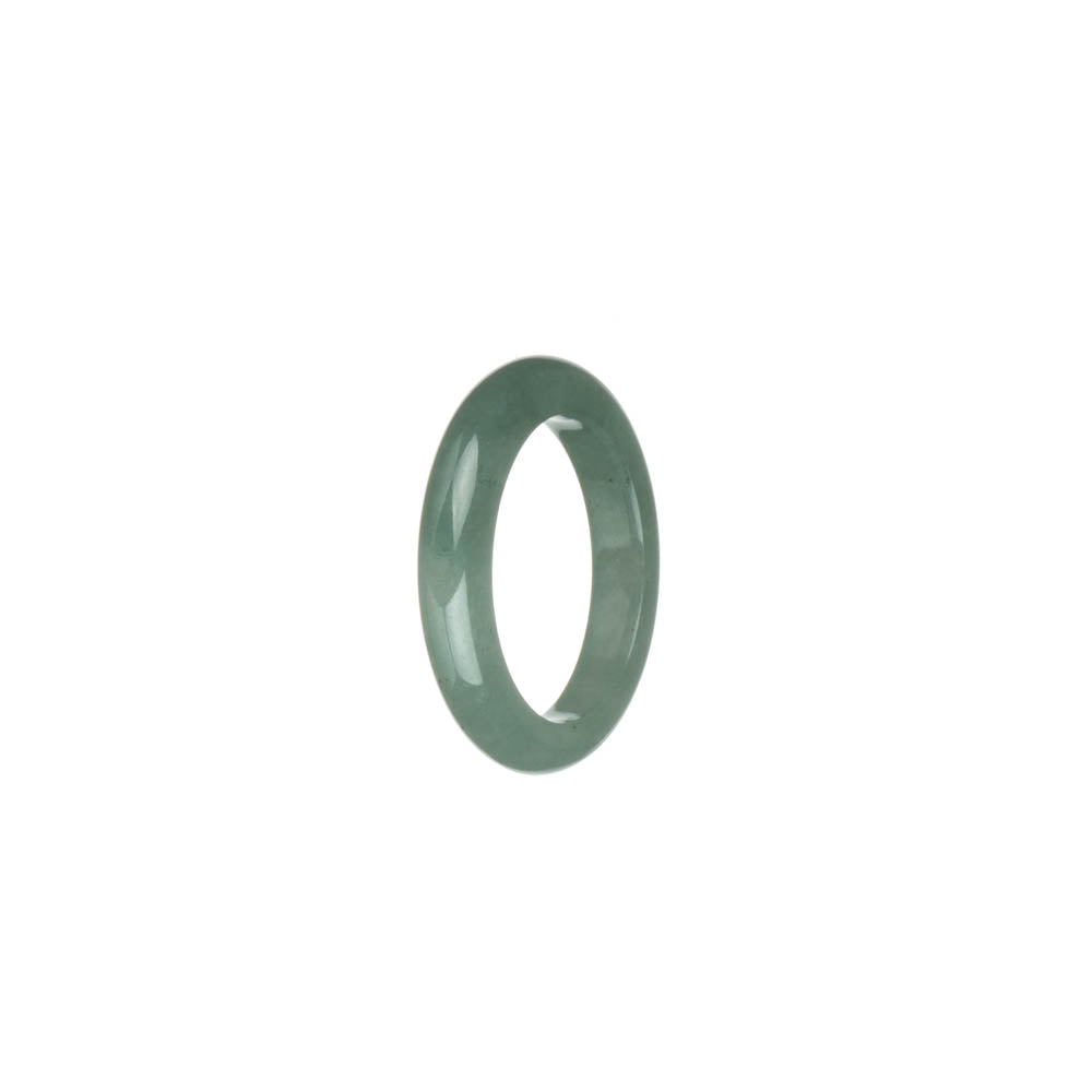 Real Light Green Burma Jade Ring - US 8.25