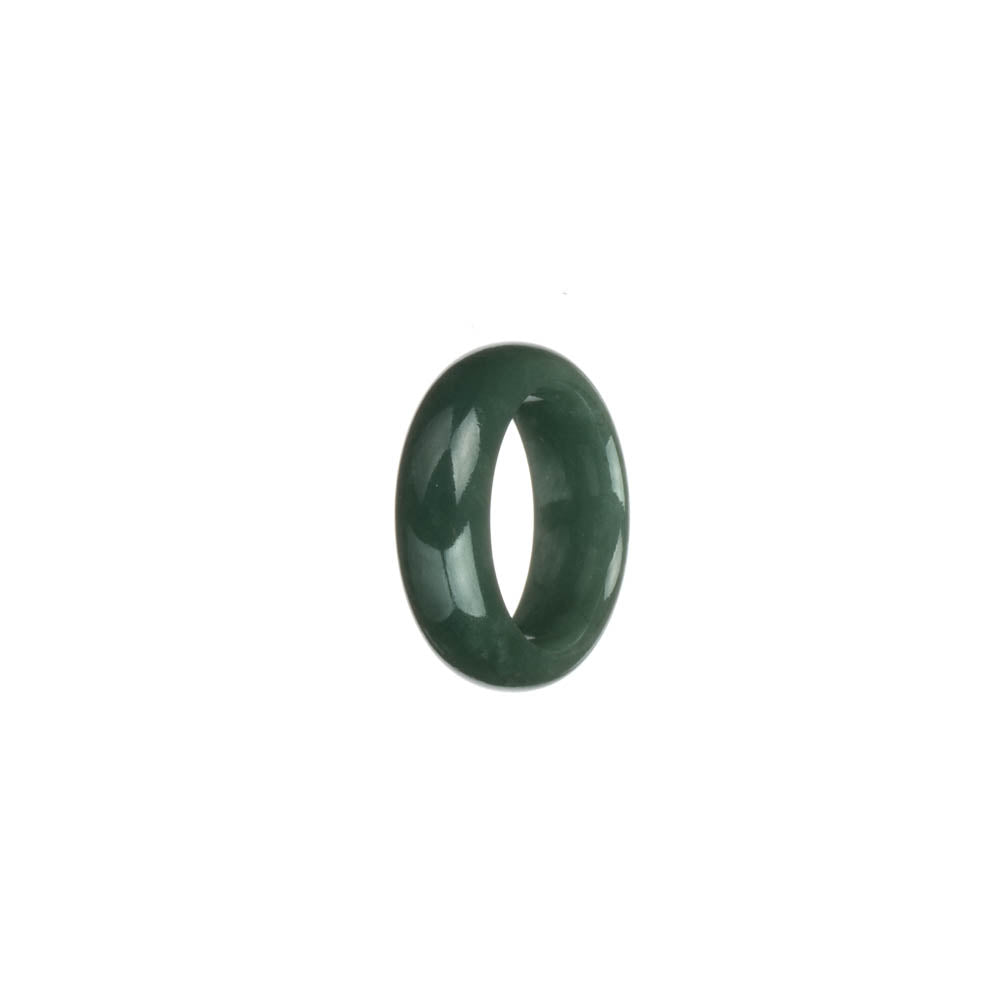 Real Deep Green Jade Band - US 6.25