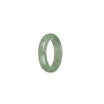 Authentic Icy Green Jade Band - US 8.5