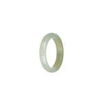 Genuine Pale Green with White Burma Jade Band - US 10