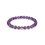 The Solitaire Bracelet with Amethyst