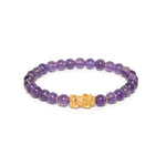 The Fortune Pixiu Bracelet with Amethyst