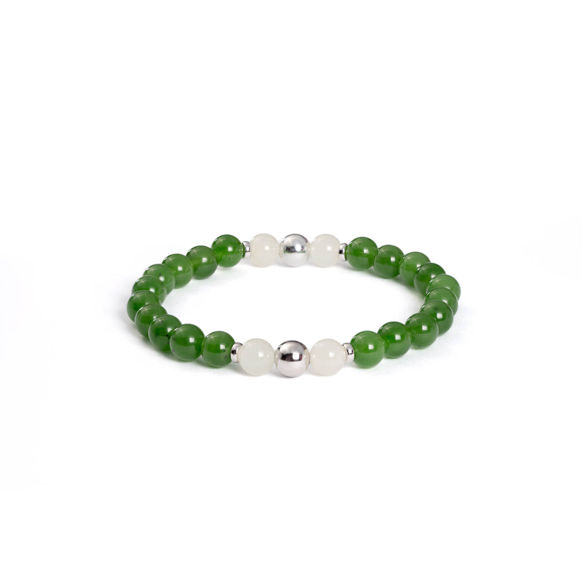 Awaken Soul Green Jade Bracelet