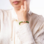 Awaken Soul Green Jade Bracelet