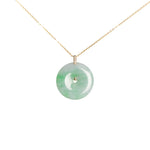 Classic Jade Disc - Diamond Crest