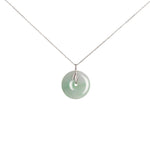 Classic Jade Disc - Diamond Leafs
