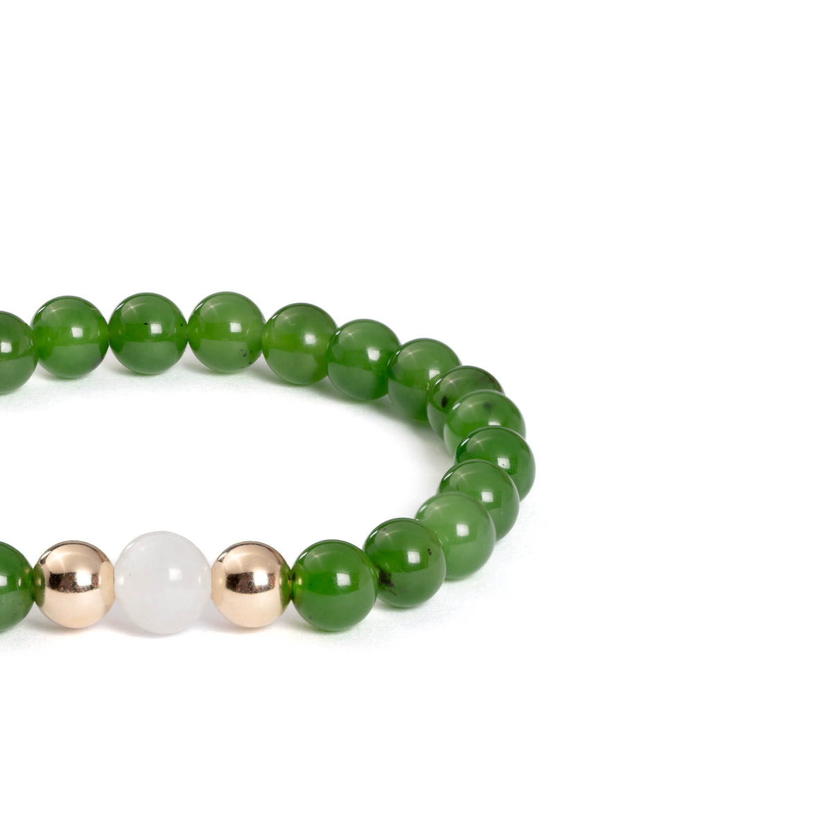 Divine Touch Jade Bracelet with Jadeite Jade