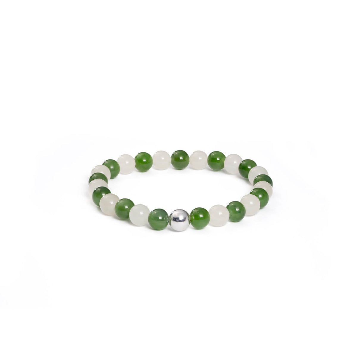 Ethereal Harmony Nephrite Jade Bracelet