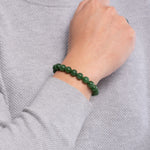 The Classic Bracelet with Fern Green Nephrite Jade