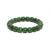 The Classic Barrel Bracelet with Green Hetian Nephrite Jade