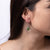 Jade Prism – Green Jade Teardrop Earrings with Double Diamond Frame in Sterling Silver