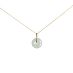 Kandy Disc Classic Jade Pendant - Green