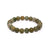 The Classic Bracelet with Mixed Olive Green Burmese Jade