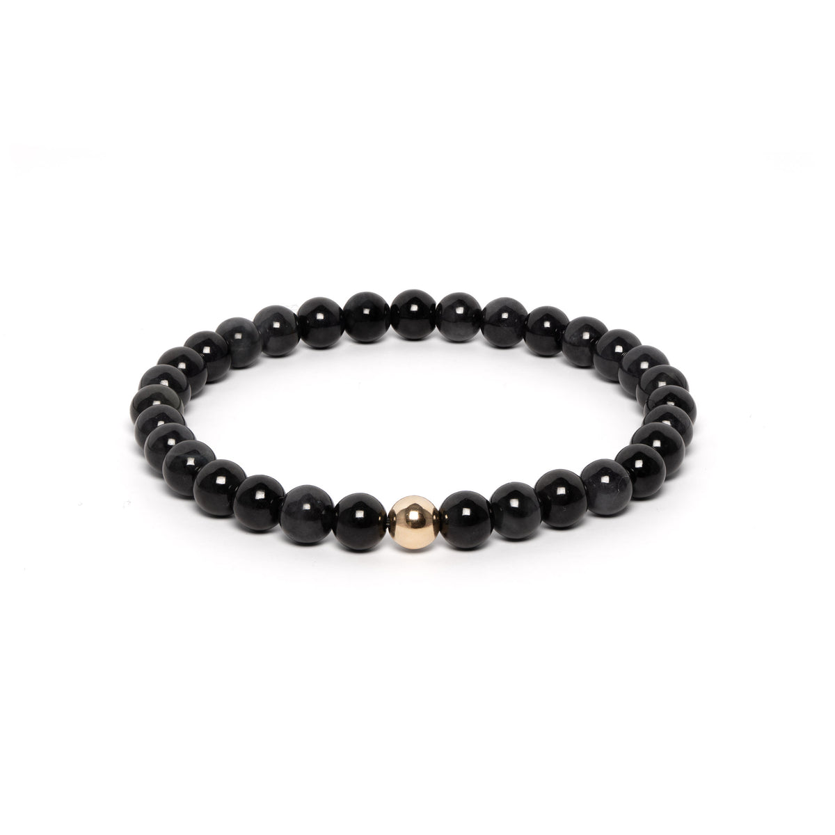 The Solitaire Bracelet with Black Onyx