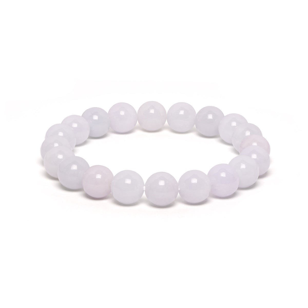 The Classic Bracelet with Pale Lavender Jadeite Jade