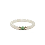 Sacred Touch Jade Bracelet with Genuine Jadeite