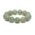 The Classic Bracelet with Sage Green Burmese Jadeite