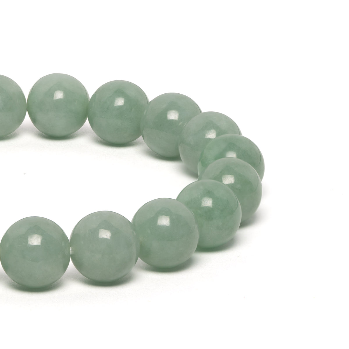 The Classic Bracelet with Spring Green Jadeite Jade