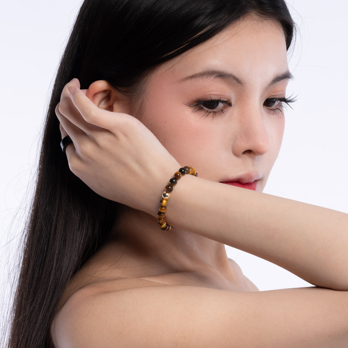 The Solitaire Bracelet with Tiger's Eye
