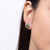 Verdant Teardrop – Green Jade Teardrop Stud Earrings in Sterling Silver