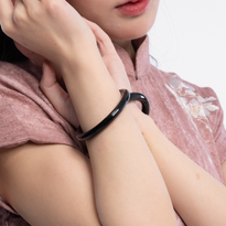 Black Jade Bangles