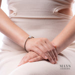 Mene - Jade Barrel Cuff Bracelet for Women