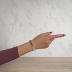 Sacred Balance Jade Bracelet with Natural Nephrite