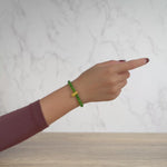 Golden Zodiac Guardian Jade Bracelet with 24K Gold Charms