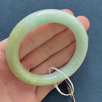 56.2mm Light Green Jade Bangle Bracelet