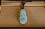 Men's Jadeite Jade Phoenix Pendant - Extra Large Size