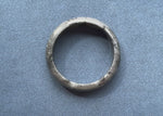 Authentic Type A Black Pattern Burmese Jade Bangle Bracelet - 58mm Half Moon