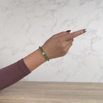 Chakra Glow Jade Bracelet with Burmese Jade