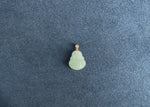 Ideali Happy Buddha Jadeite Jade Necklace with 18K Gold