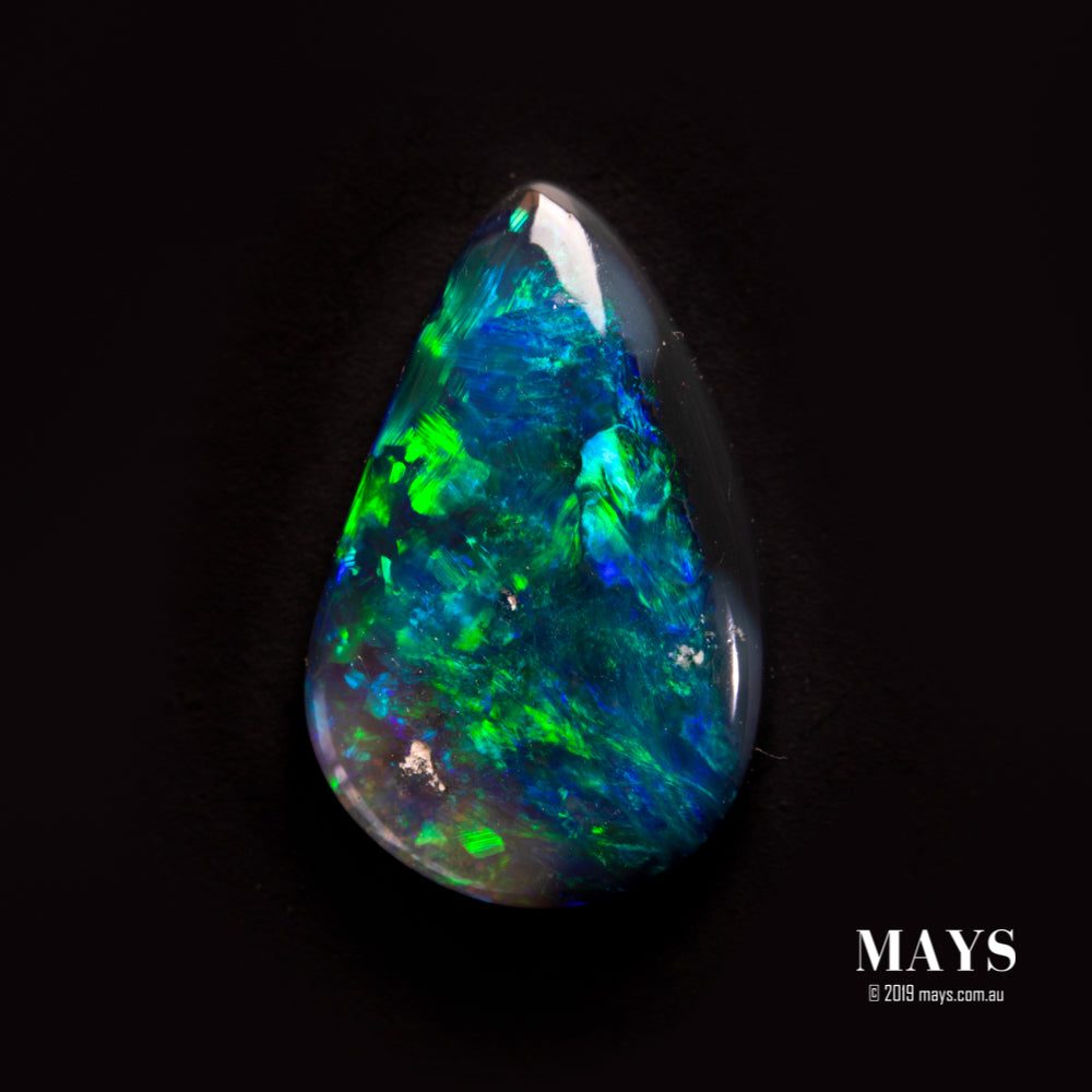 1.28ct Bright Australian Pear Shape Opal - MAYS