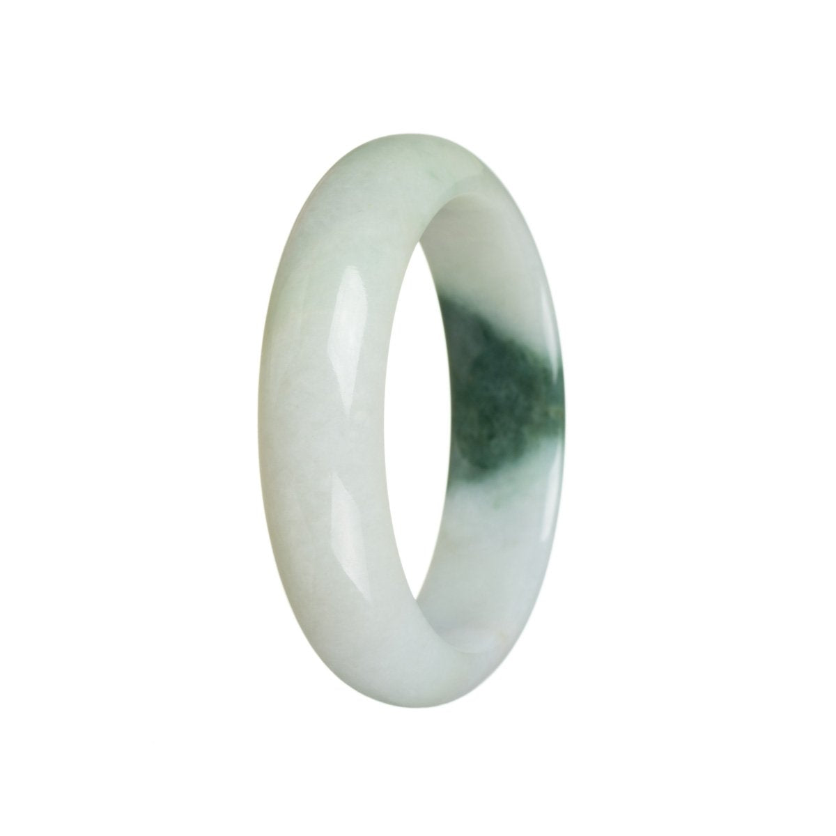 52mm Grade A Jadeite Jade Bangle - MAYS