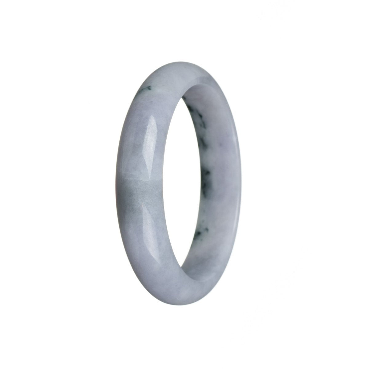 56mm Grade A Jadeite Jade Bangle - MAYS