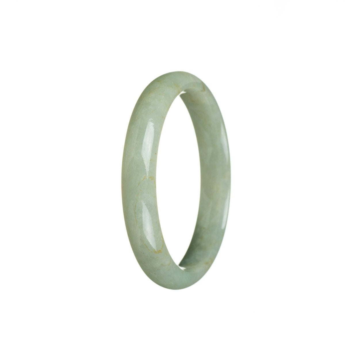 55mm Grade A Jadeite Jade Bangle - MAYS